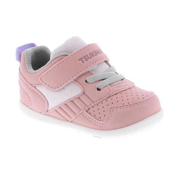 NEW TSUKIHOSHI kid's racer sneakers in rose/pink - Picture 1 of 7